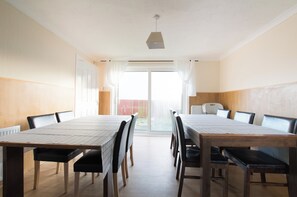 Ferienhaus, 5 Schlafzimmer, Gartenblick | Esszimmer