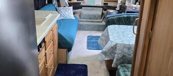 Turtle Club RV fully renovated and can sleep up to 4.