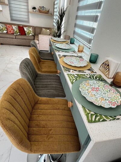 Vieques Beach Home, Boho style, within walking distance to beach and a King Bed