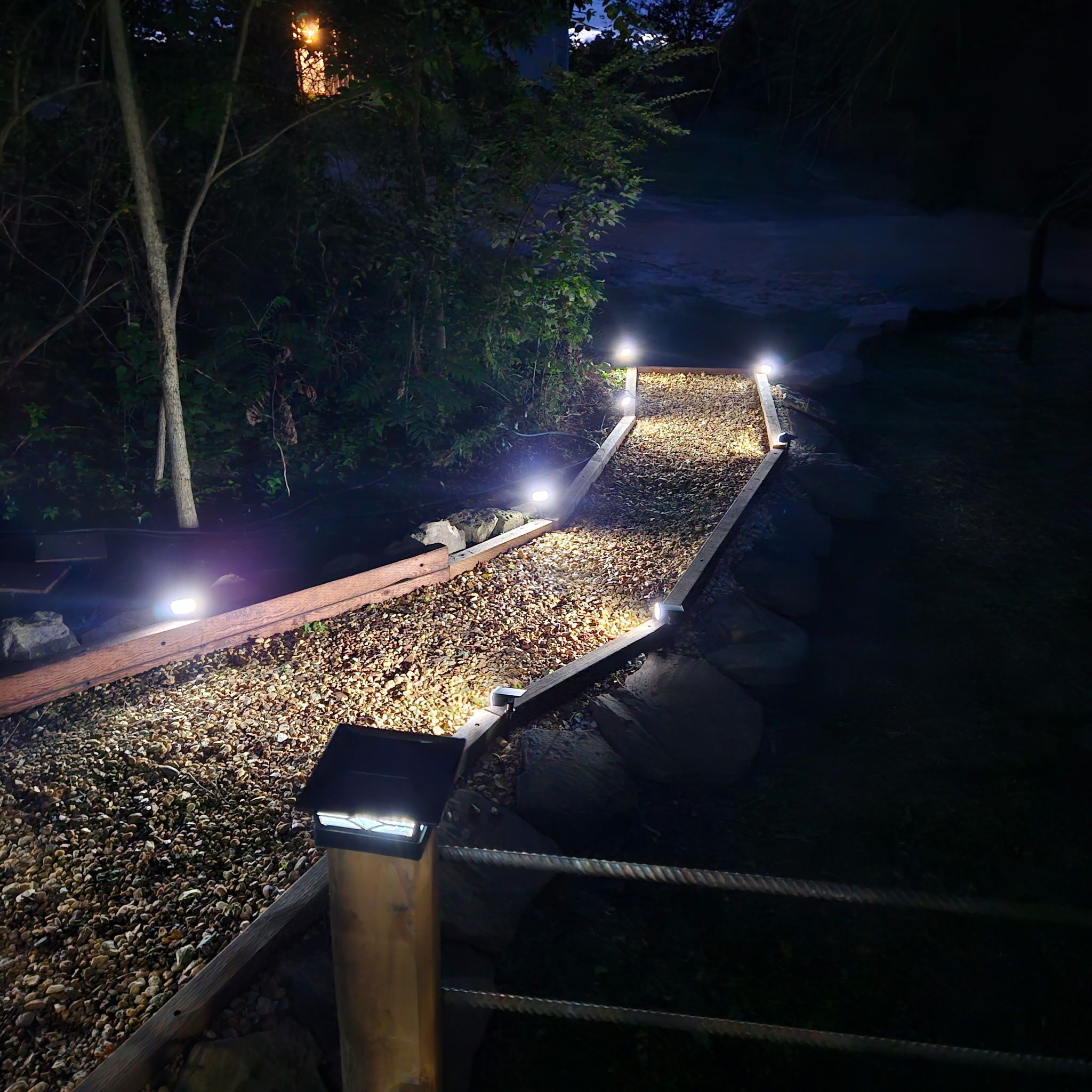 Enceinte de l’hébergement