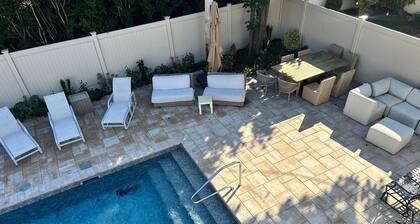 Spacious Long Beach home, steps to beach & train