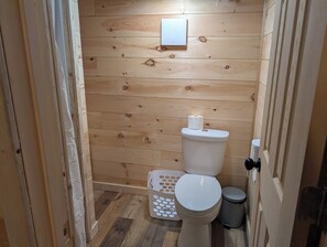 Towels, soap, toilet paper