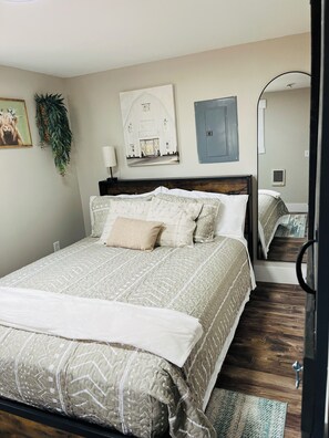 2 habitaciones, acceso a internet y ropa de cama 