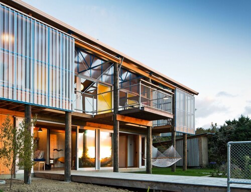 'The Dogbox' Architectural home in Central Whanganui.