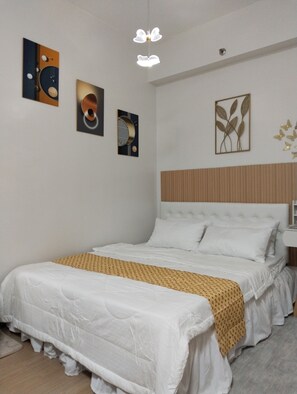 1 sovrum, strykjärn/strykbräda, gratis wi-fi och sängkläder