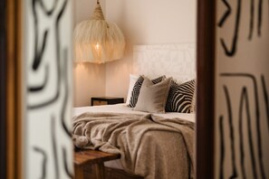 2 bedrooms, iron/ironing board, travel crib, WiFi