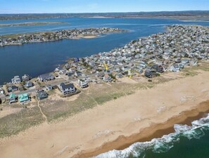 A la platja, gandules de platja i tovalloles de platja 