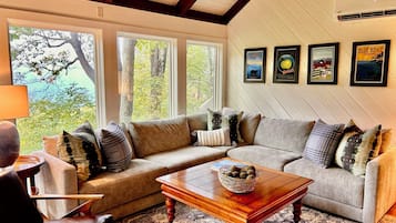 Smart TV, DVD player, books, computer monitors