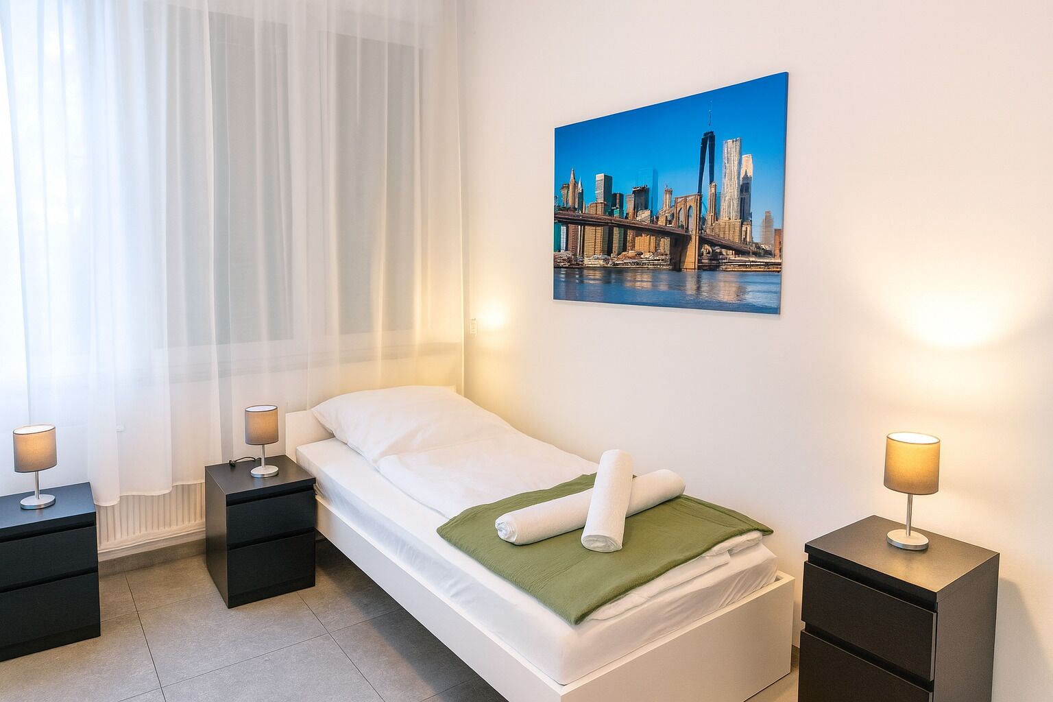 1 bedroom, iron/ironing board, WiFi, bed sheets