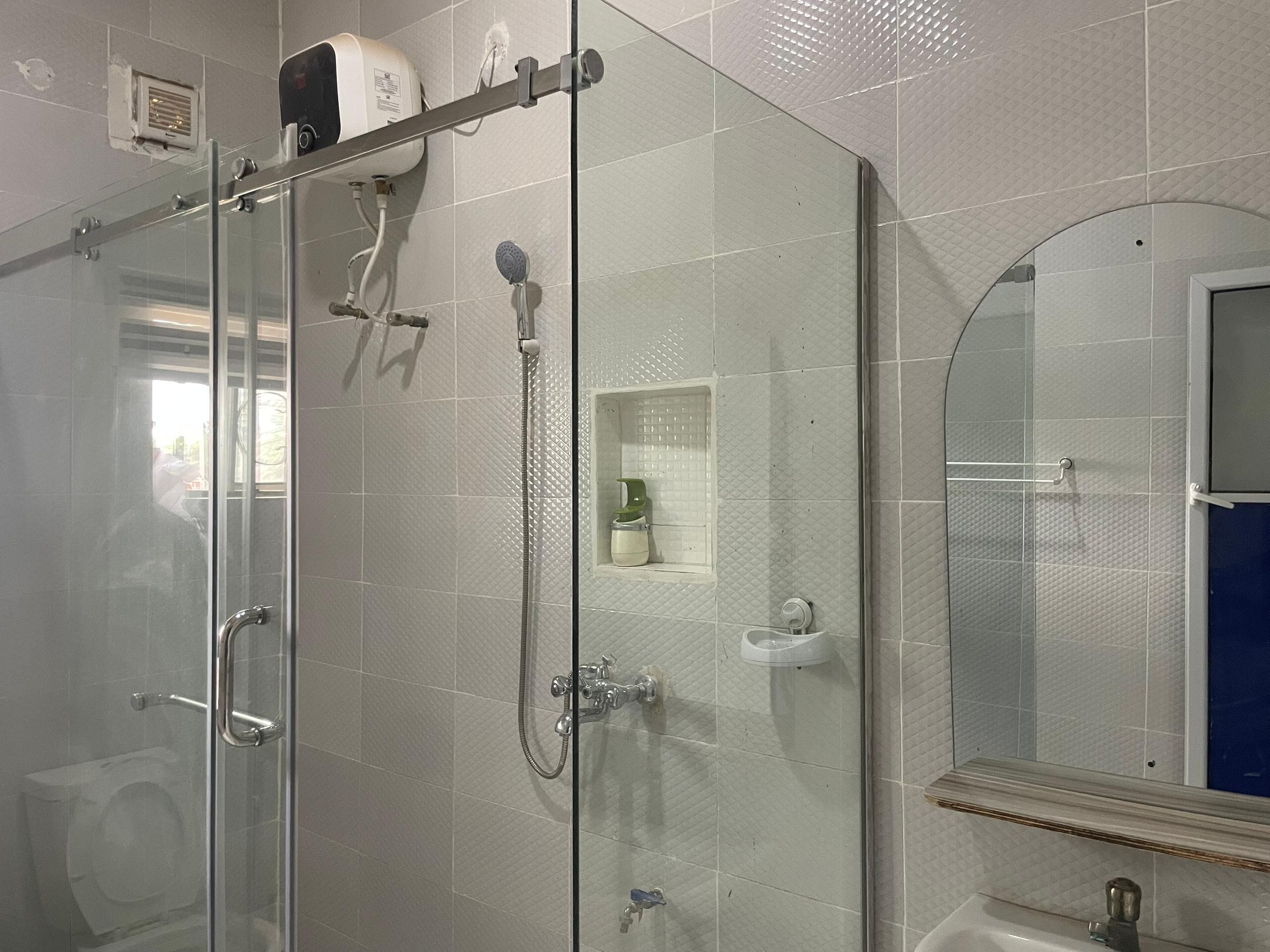 Towels, soap, toilet paper