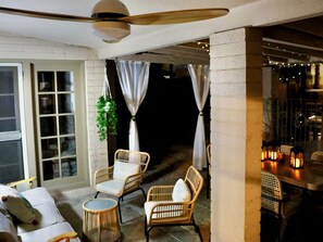 Outdoor dining - Wellness Retreat • Sauna•Cold Plunge•Pool•Golf•Spa (Scottsdale)