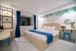 Deluxe Double Room Single Use | Free WiFi - Bin Bin Hotel 17 - Near GS Metro City (Xã Nhà Bè)