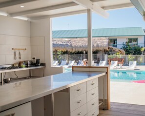 Shared fridge, microwave