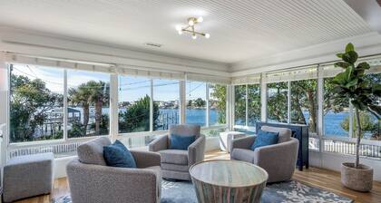 Banks Channel Beach Cottage with Stunning Sunset Views, Steps From the Water