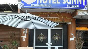 Fassade der Unterkunft