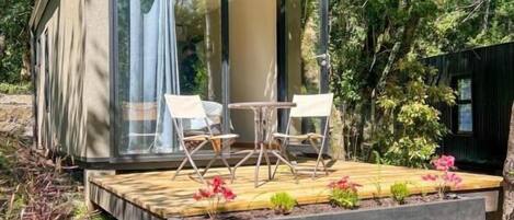 Standard-Ferienhütte, Gartenblick | Bügeleisen/Bügelbrett, kostenloses WLAN