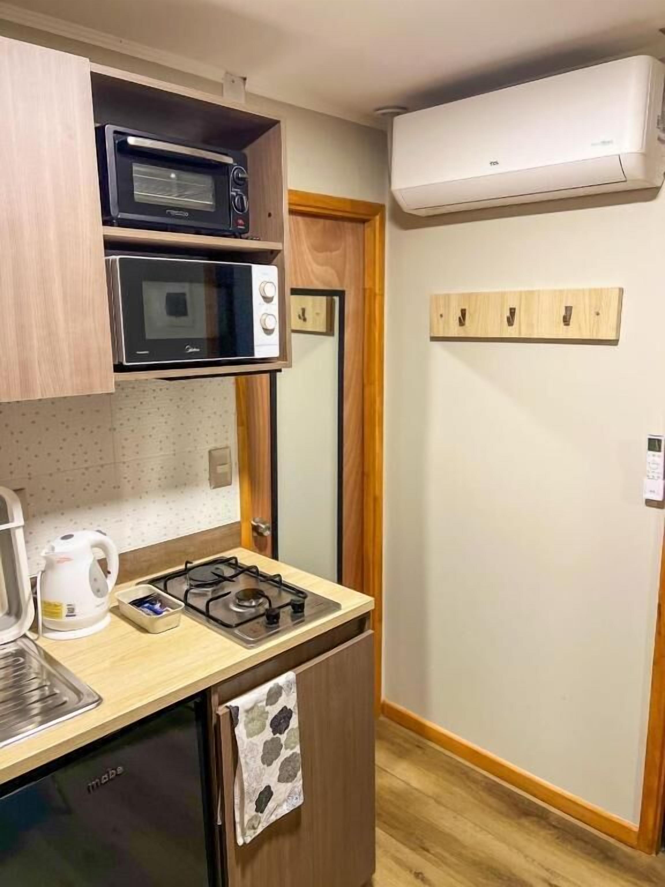 Standard-Ferienhütte, Gartenblick | Eigene Küche