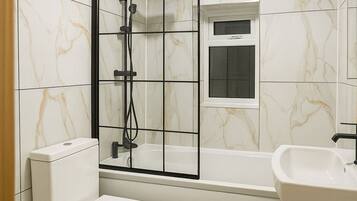 Shower, towels