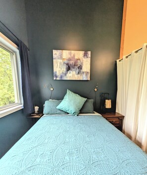 1 غرفة نوم ومكواة/لوح كي وواي فاي وملاءات أسرّة