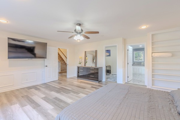 5 chambres, fer et planche à repasser, Wi-Fi gratuit, draps fournis