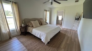 4 bedrooms, iron/ironing board, travel cot, free WiFi