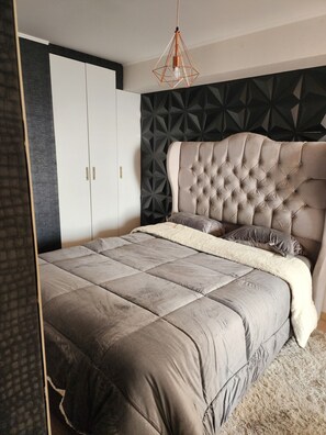 1 habitación, internet y ropa de cama 