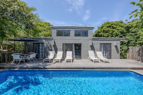 4Bd 2Ba Heated Pool & AC Fire Island Pines