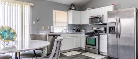 Microwave, oven, dishwasher