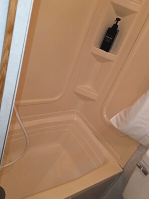 Towels, soap, toilet paper