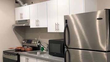 Microwave, oven, stovetop