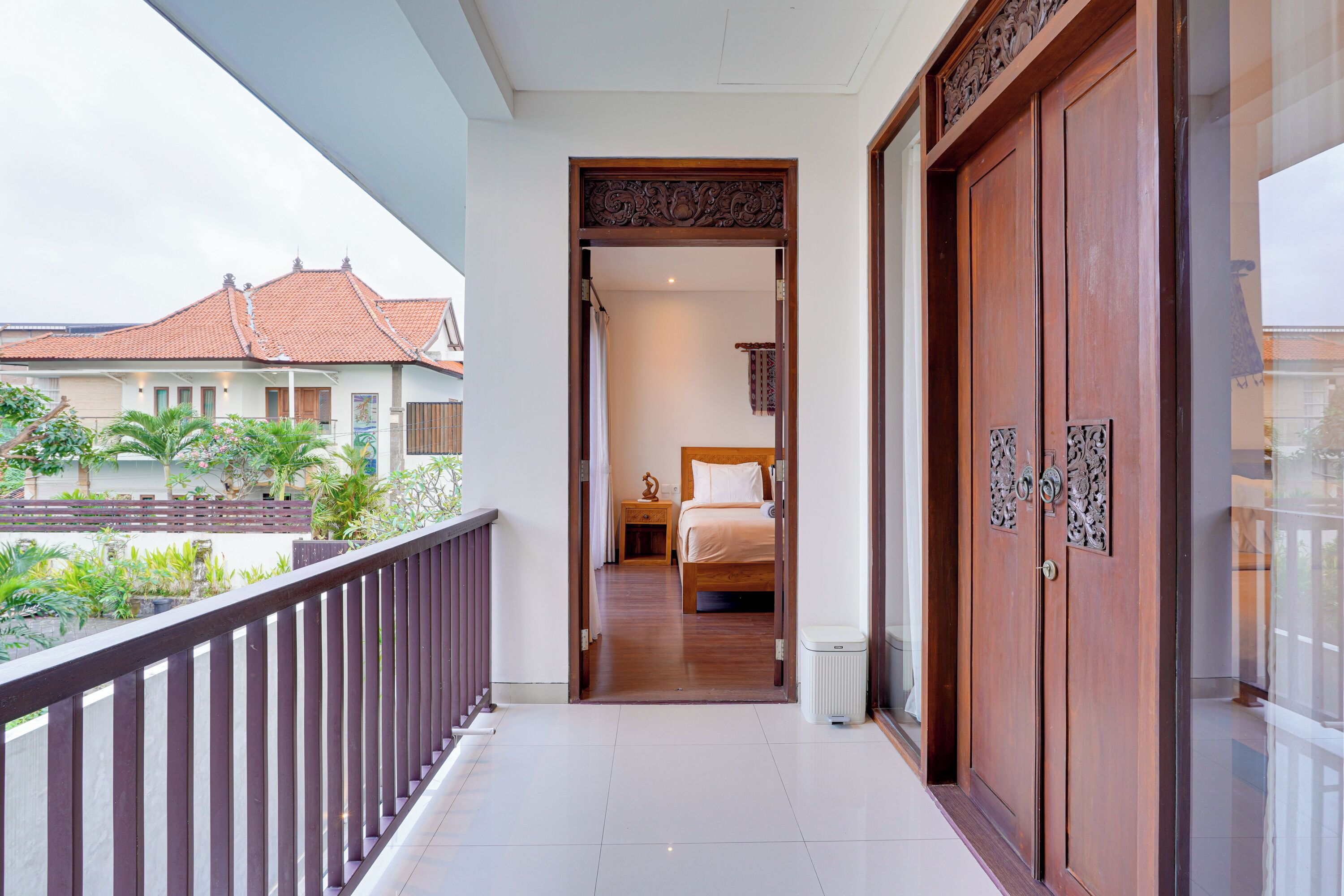 Villa, Pool View | Living area | 43-inch LCD TV with digital channels, Netflix, streaming services