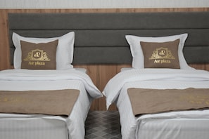 Deluxe Double or Twin Room, Balcony, Garden View | In-room safe, desk, laptop workspace, iron/ironing board