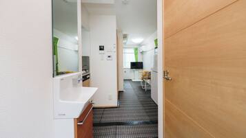 Blackout curtains, iron/ironing board, free WiFi