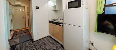 公寓 | 私人厨房 | 迷你冰箱、微波炉、炉灶、电热水壶