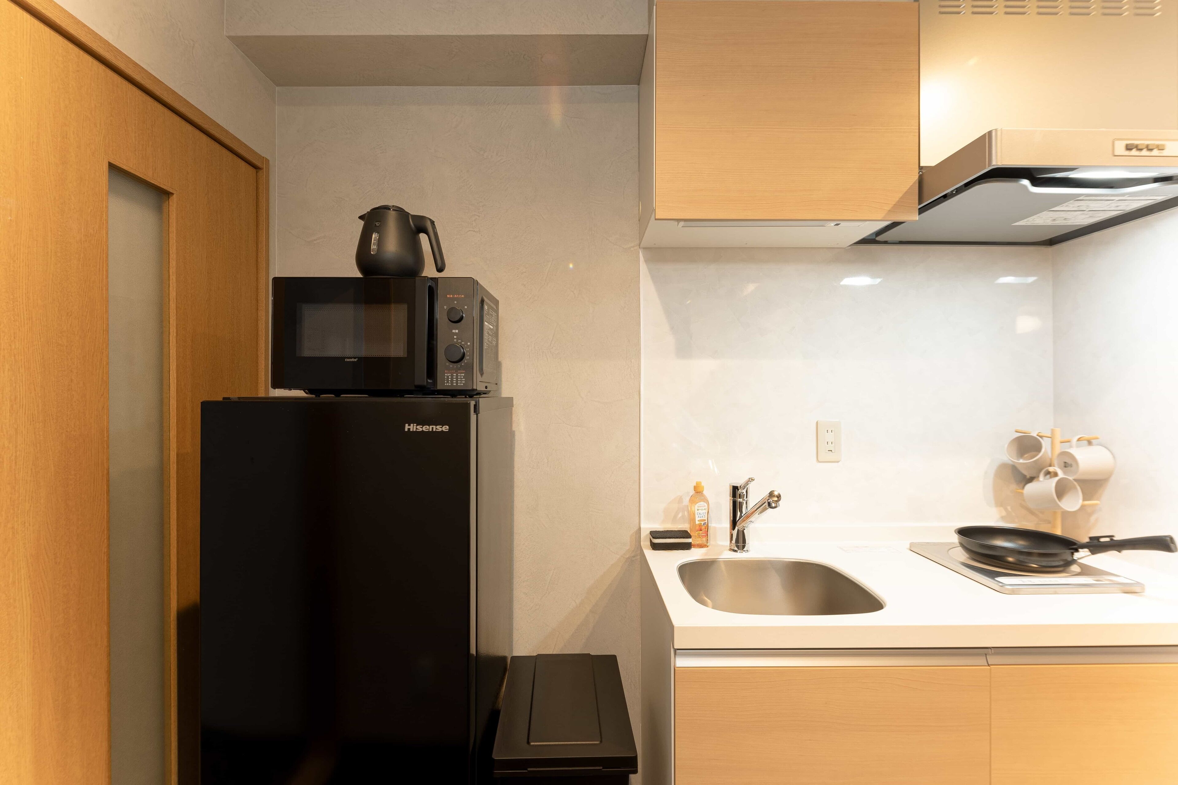 Comfort appartement, balkon, uitzicht op de stad | Microgolfoven