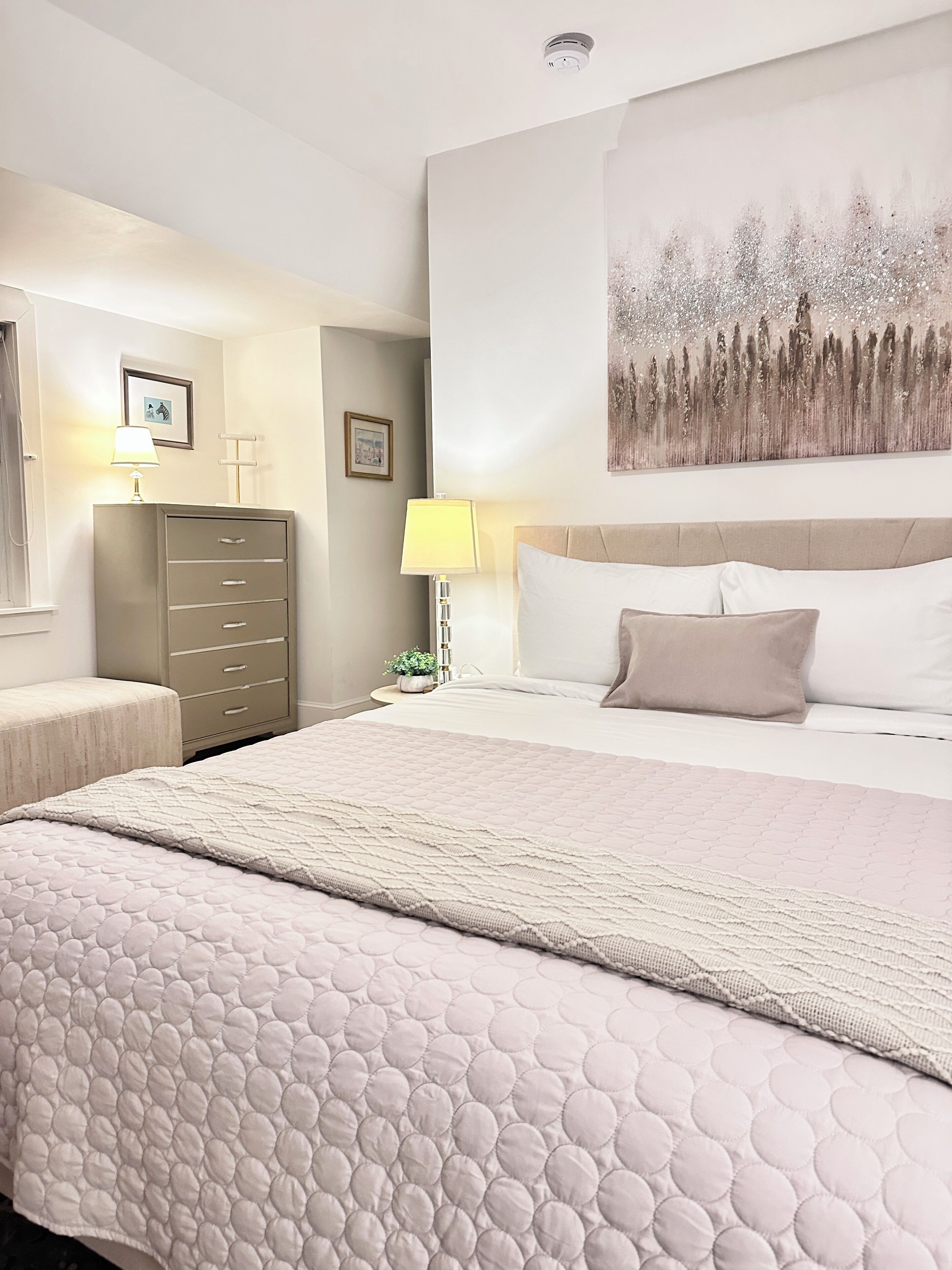 2 bedrooms, desk, iron/ironing board, free WiFi