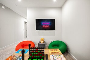 Children's area - 7 BR Luxury Home » Central AC » 100` Projector (Calgary)