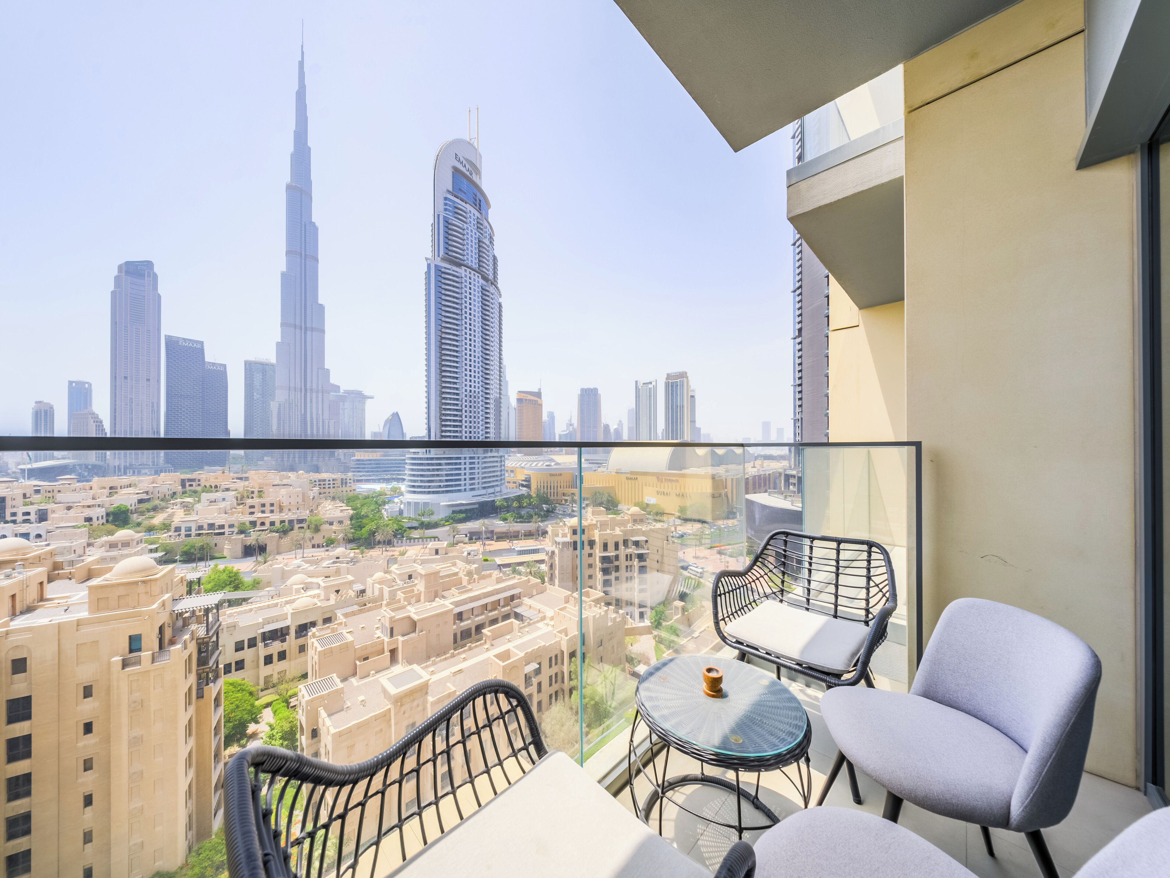 Luxury Apartment, Balcony, City View | Balcony