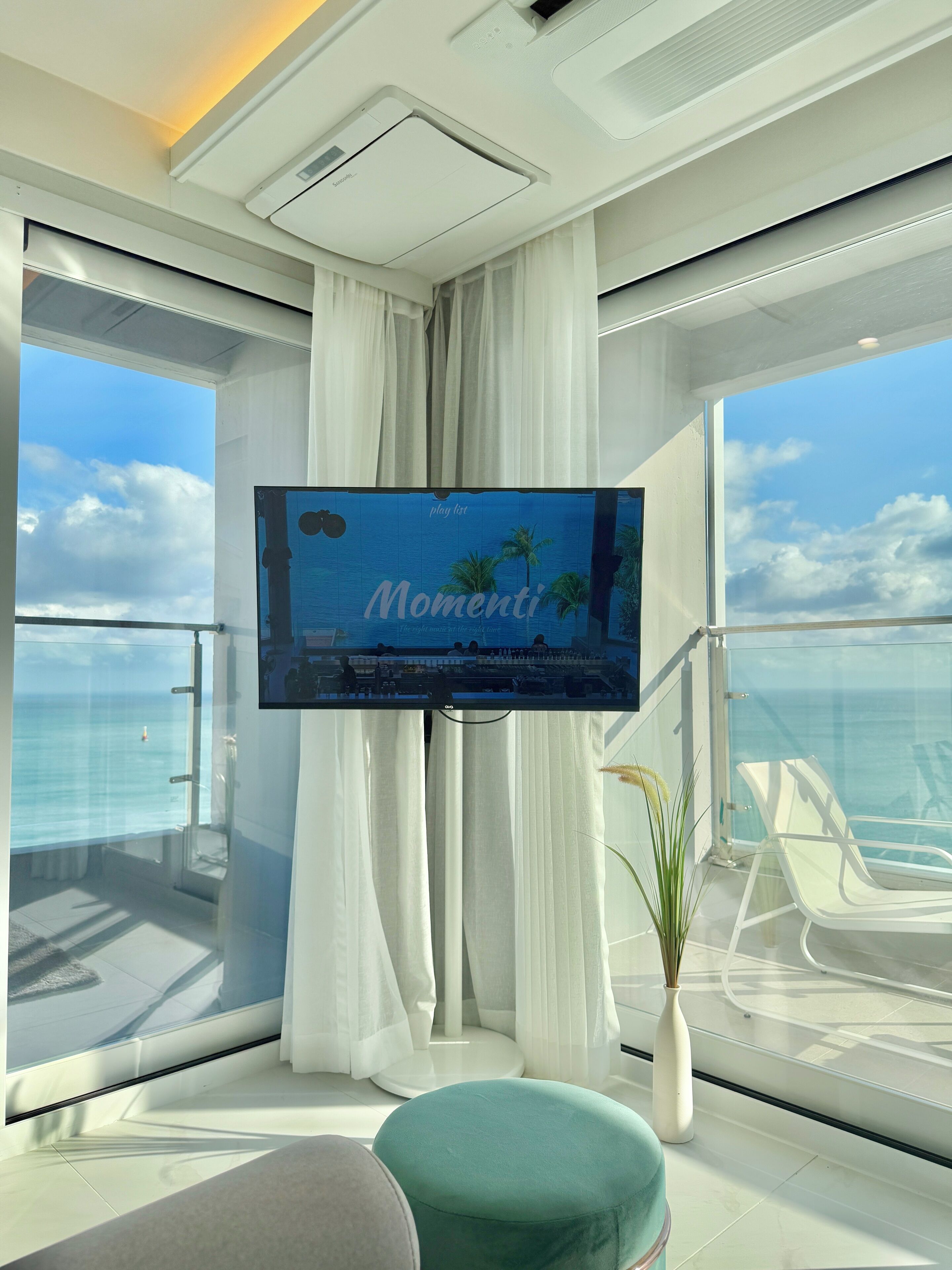 Ocean view Double Room | Wi-Fi gratuit, draps fournis