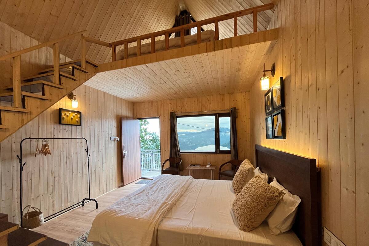 Cottage Keluarga, pemandangan lembah | Setrika/meja setrika dan Wi-Fi gratis