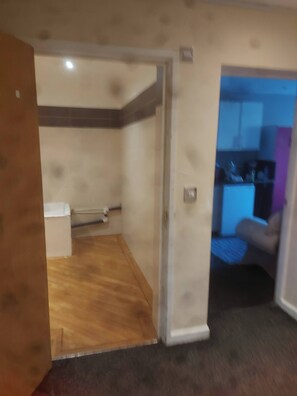 Estudio, 1 habitación, con acceso para personas discapacitadas, para fumadores | Regadera en el baño