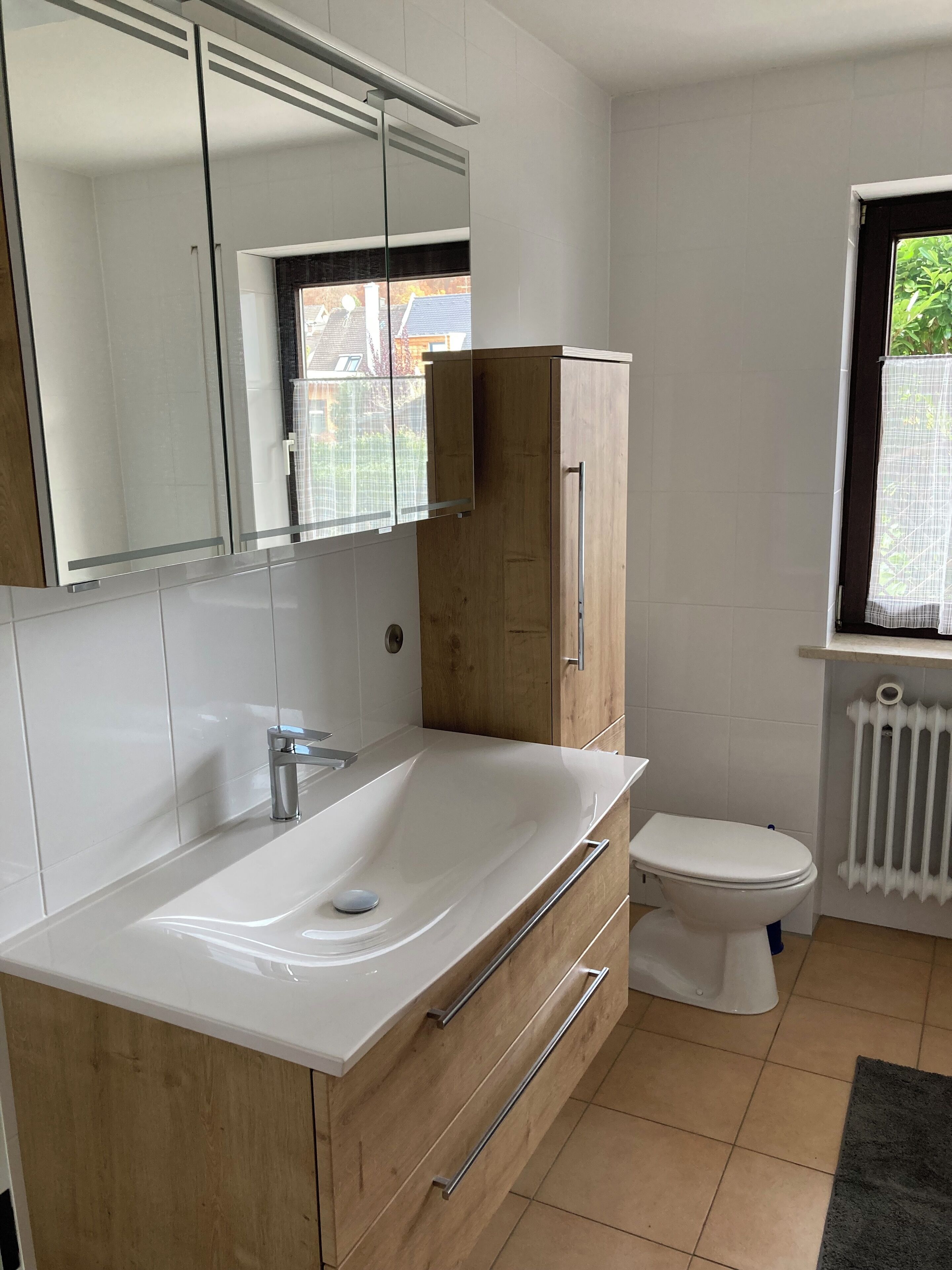 Dusche, Handtücher