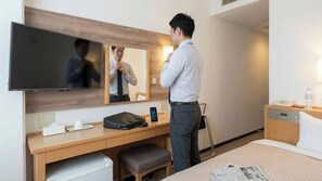 Desk, free WiFi, bed sheets - Hotel Greencore Plus-one (Satte)