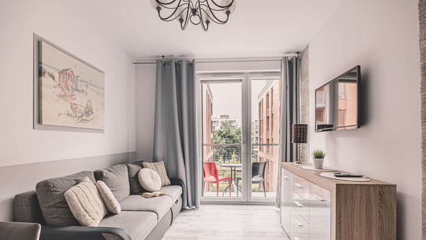 Living area - Style and Comfort in Central Gdańsk (Gdańsk)