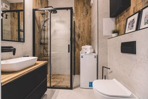 Hair dryer, towels - Nowy Port Studio – Steps from Mill Island (Bydgoszcz)