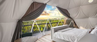 Luxury Dome - Spa Shower - Panoramic Views