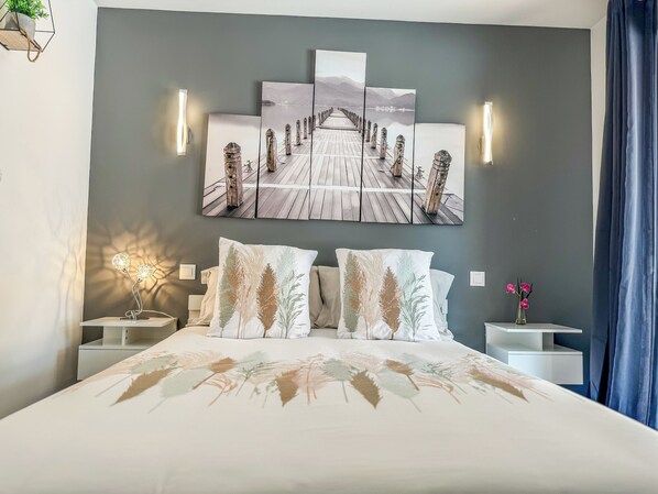 1 bedroom, desk, iron/ironing board, free WiFi