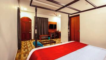 Deluxe Room With Pool View Balcony | Free WiFi