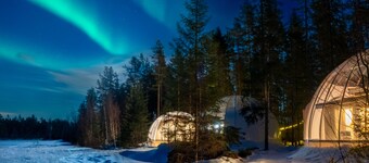 Ice and light village