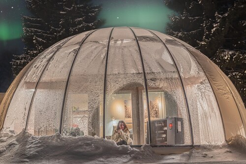 Ice and light village